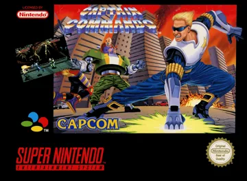 Captain Commando (Europe) box cover front